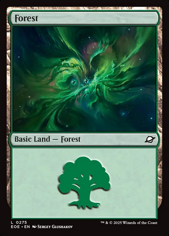 Magic the Gathering Card - Forest - MTG Circle