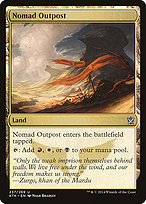 Magic the Gathering Card - Nomad Outpost - MTG Circle