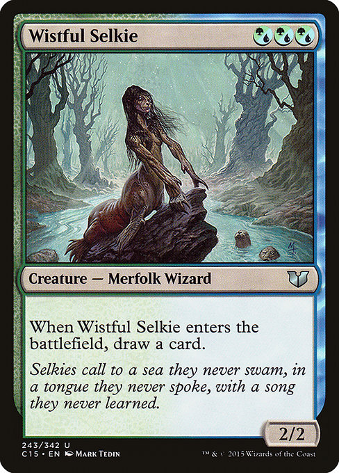Magic the Gathering Card - Wistful Selkie - MTG Circle