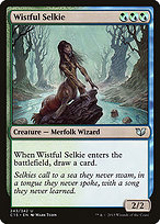Magic the Gathering Card - Wistful Selkie - MTG Circle