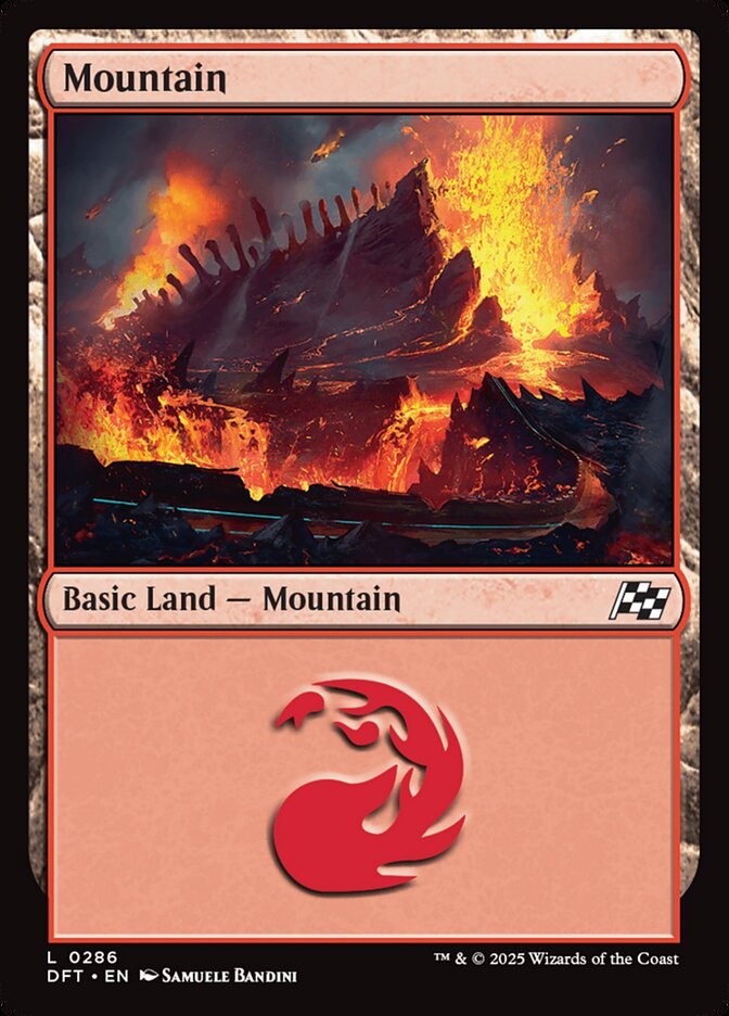 Magic the Gathering Card - Mountain - MTG Circle