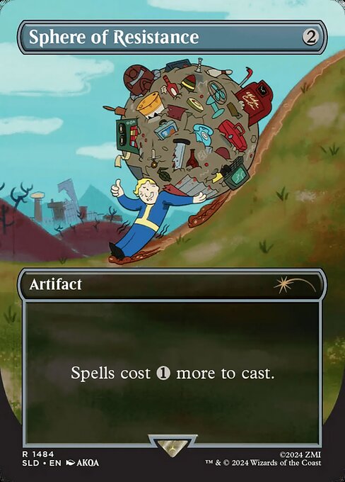 Magic the Gathering Card - Sphere of Resistance - MTG Circle