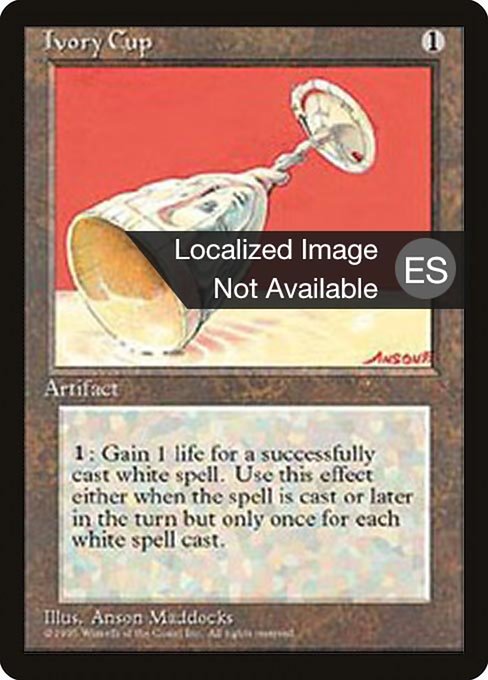 Magic the Gathering Card - Ivory Cup - MTG Circle