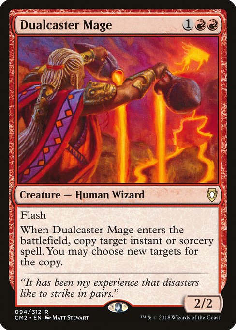 Magic the Gathering Card - Dualcaster Mage - MTG Circle