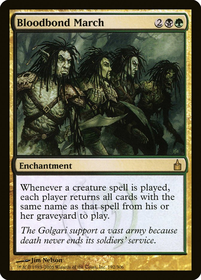 Magic the Gathering Card - Bloodbond March - MTG Circle