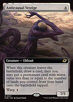 Magic the Gathering Card - Anticausal Vestige - MTG Circle
