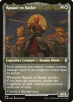 Magic the Gathering Card - Rasaad yn Bashir - MTG Circle