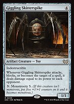 Magic the Gathering Card - Giggling Skitterspike - MTG Circle