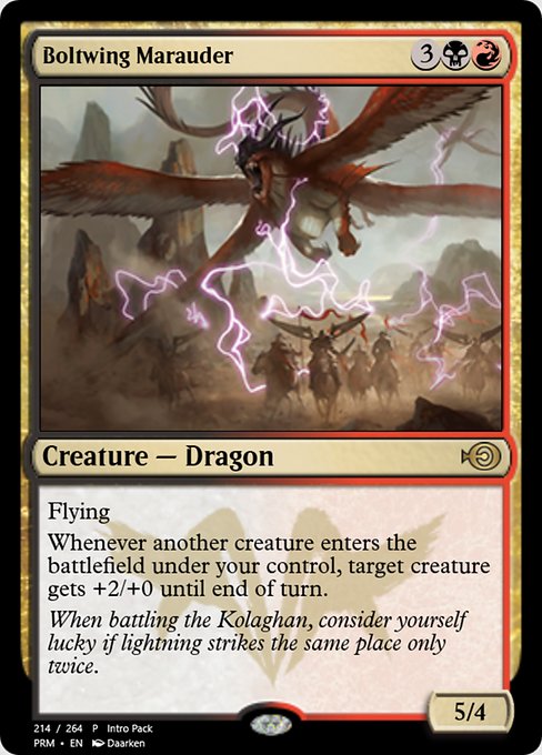 Magic the Gathering Card - Boltwing Marauder - MTG Circle