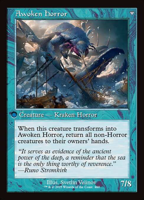 Magic the Gathering Card - Awoken Horror - MTG Circle