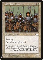 Magic the Gathering Card - Volunteer Reserves - MTG Circle