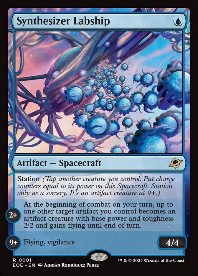 Magic the Gathering Card - Synthesizer Labship - MTG Circle