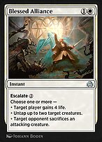 Magic the Gathering Card - Blessed Alliance - MTG Circle