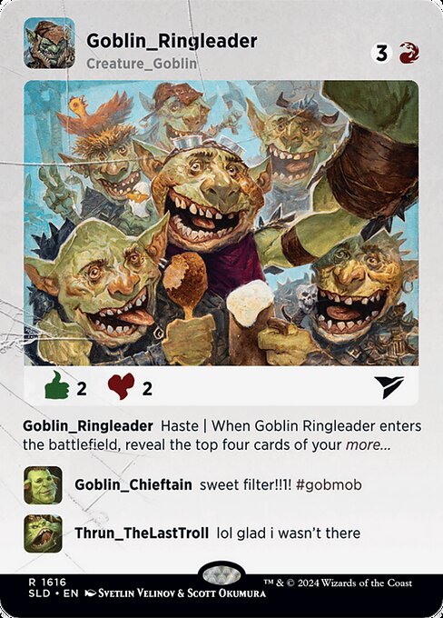 Magic the Gathering Card - Goblin Ringleader - MTG Circle
