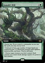 Magic the Gathering Card - Kamahl's Will - MTG Circle