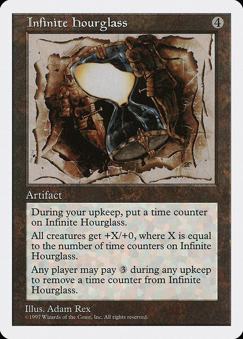 Magic the Gathering Card - Infinite Hourglass - MTG Circle