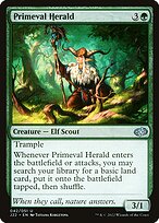 Magic the Gathering Card - Primeval Herald - MTG Circle