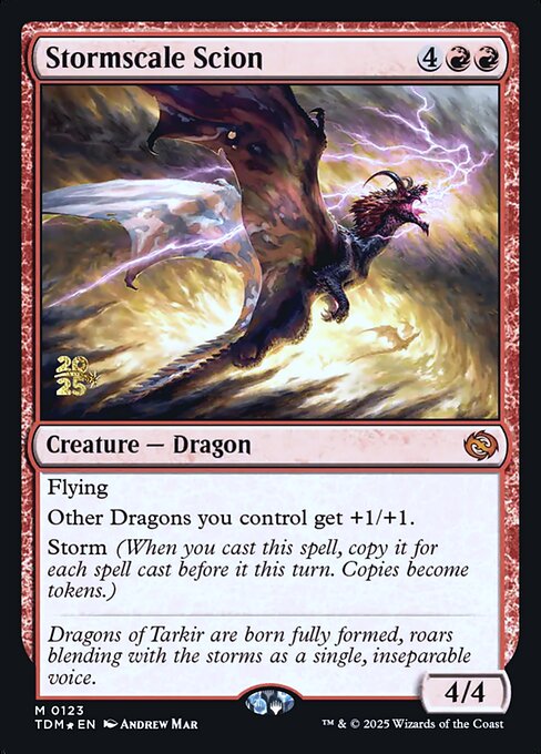 Magic the Gathering Card - Stormscale Scion - MTG Circle