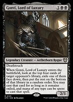 Magic the Gathering Card - Gonti, Lord of Luxury - MTG Circle