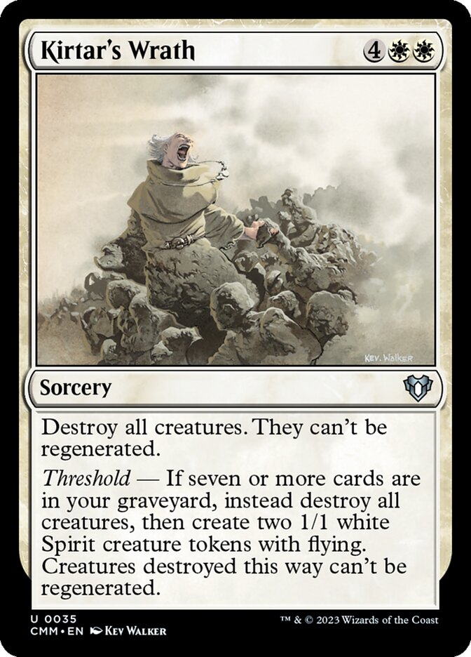 Magic the Gathering Card - Kirtar's Wrath - MTG Circle