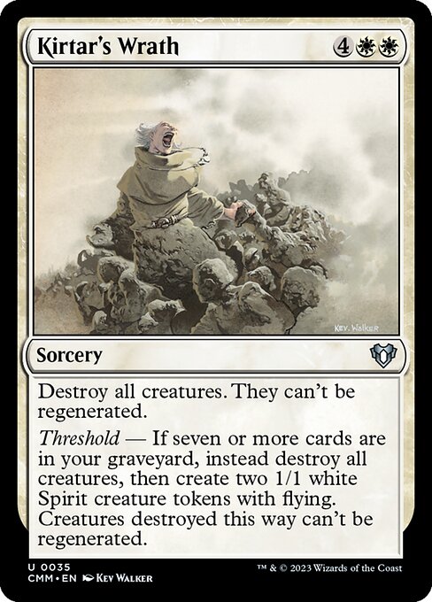 Magic the Gathering Card - Kirtar's Wrath - MTG Circle