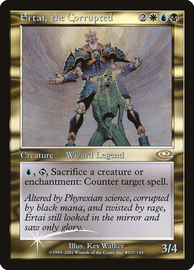 Magic the Gathering Card - Ertai, the Corrupted - MTG Circle