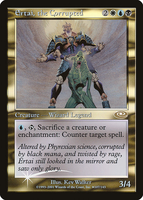 Magic the Gathering Card - Ertai, the Corrupted - MTG Circle
