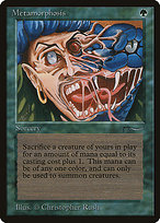 Magic the Gathering Card - Metamorphosis - MTG Circle