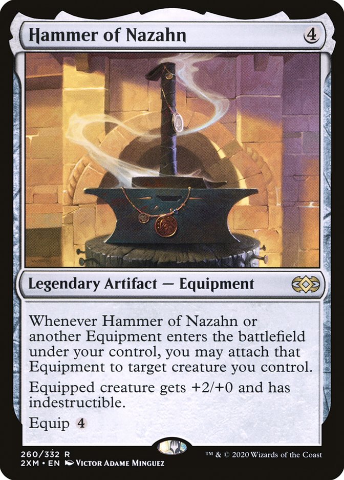 Magic the Gathering Card - Hammer of Nazahn - MTG Circle