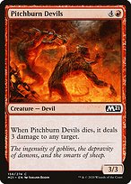 Magic the Gathering Card - Pitchburn Devils - MTG Circle