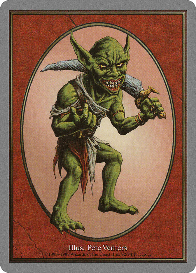 Magic the Gathering Card - Goblin - MTG Circle