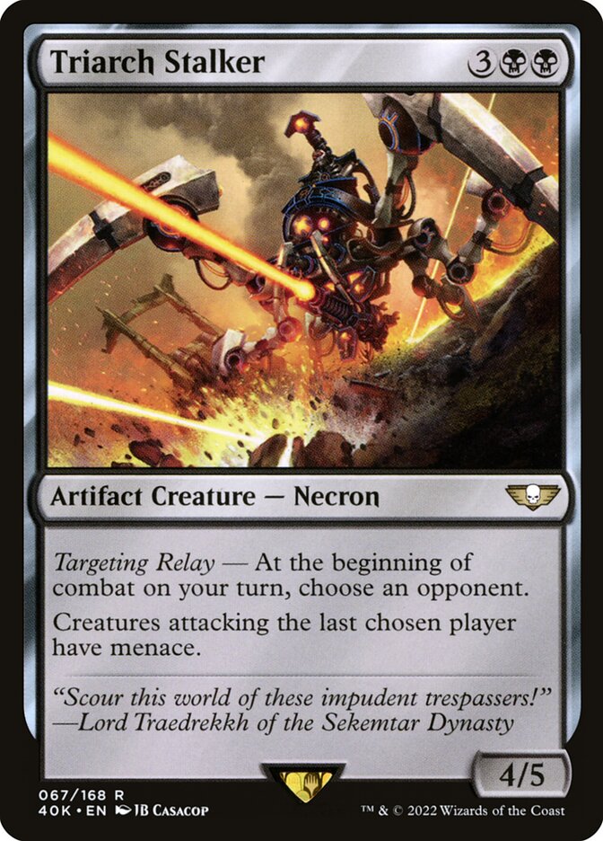 Magic the Gathering Card - Triarch Stalker - MTG Circle