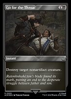 Magic the Gathering Card - Go for the Throat - MTG Circle