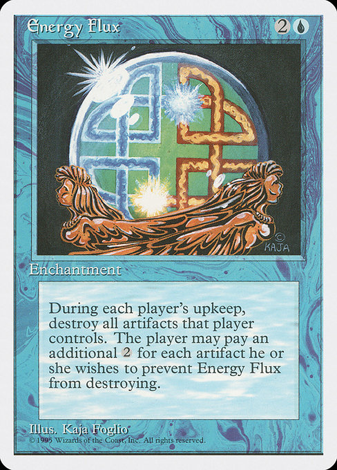 Magic the Gathering Card - Energy Flux - MTG Circle
