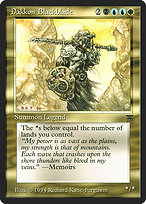 Magic the Gathering Card - Dakkon Blackblade - MTG Circle