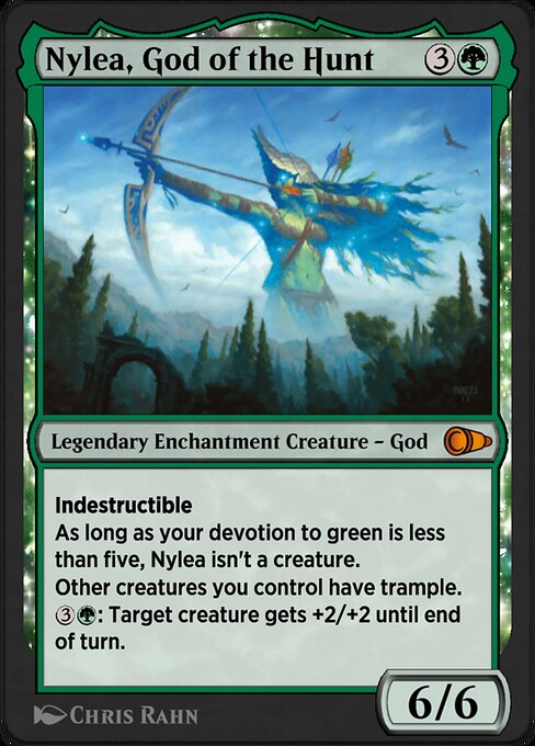 Magic the Gathering Card - Nylea, God of the Hunt - MTG Circle