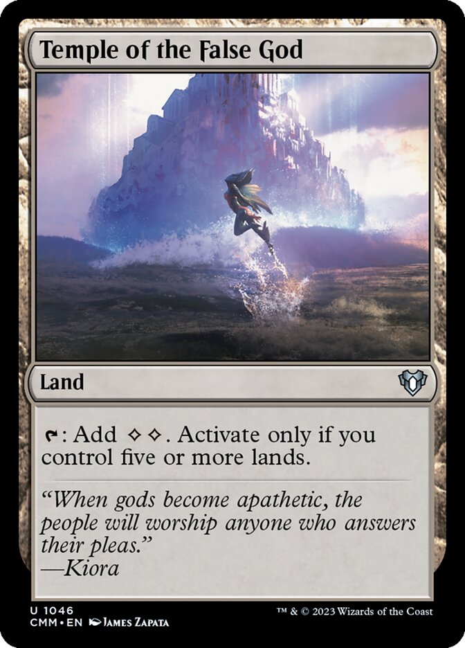 Magic the Gathering Card - Temple of the False God - MTG Circle