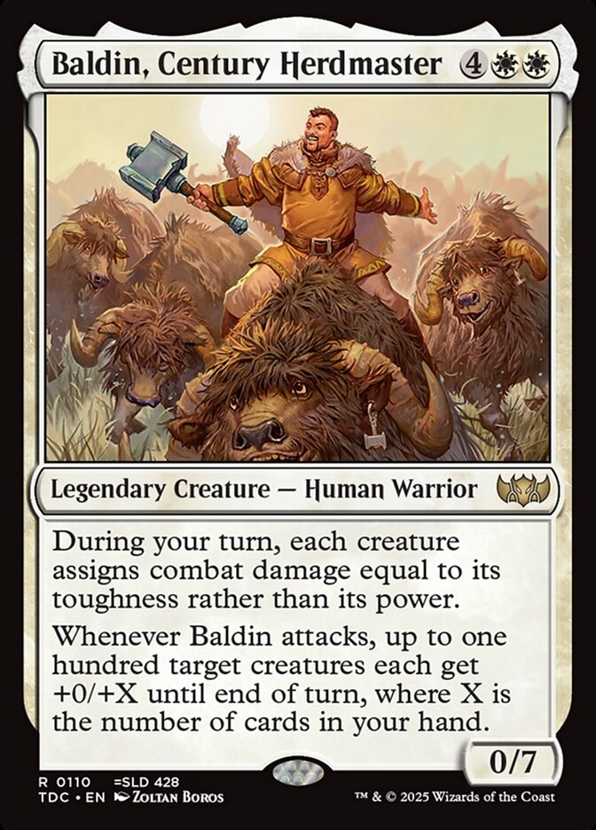 Magic the Gathering Card - Baldin, Century Herdmaster - MTG Circle