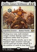 Magic the Gathering Card - Baldin, Century Herdmaster - MTG Circle