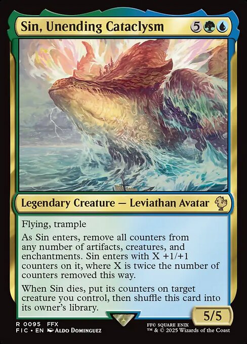 Magic the Gathering Card - Sin, Unending Cataclysm - MTG Circle