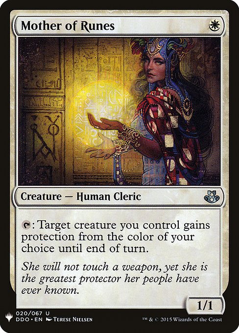 Magic the Gathering Card - Mother of Runes - MTG Circle
