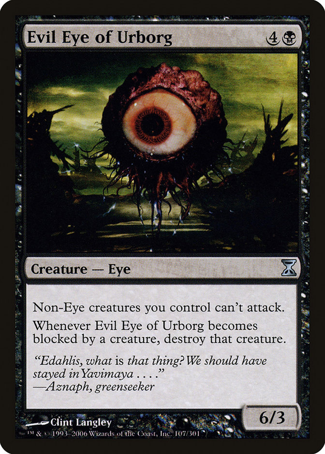 Magic the Gathering Card - Evil Eye of Urborg - MTG Circle