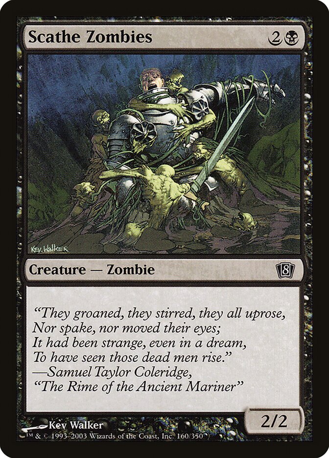 Magic the Gathering Card - Scathe Zombies - MTG Circle