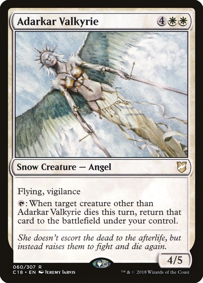 Magic the Gathering Card - Adarkar Valkyrie - MTG Circle