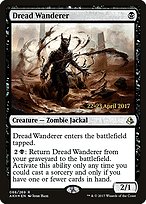 Magic the Gathering Card - Dread Wanderer - MTG Circle