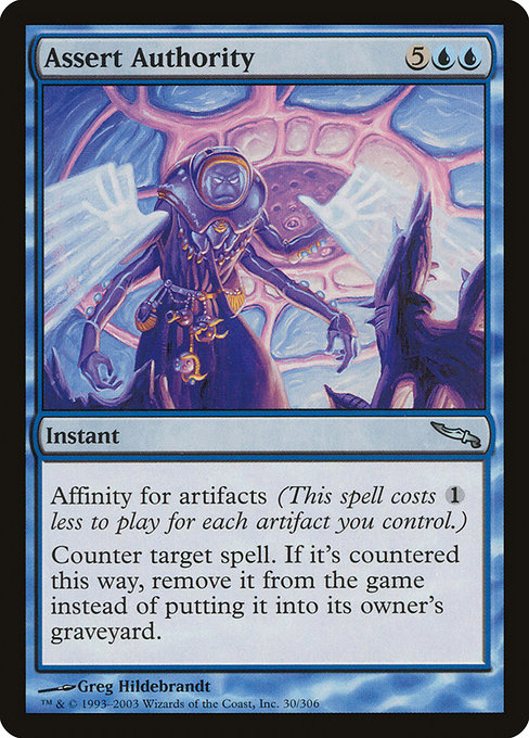 Magic the Gathering Card - Assert Authority - MTG Circle