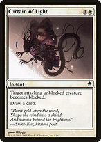 Magic the Gathering Card - Curtain of Light - MTG Circle
