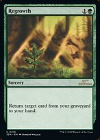 Magic the Gathering Card - Regrowth - MTG Circle