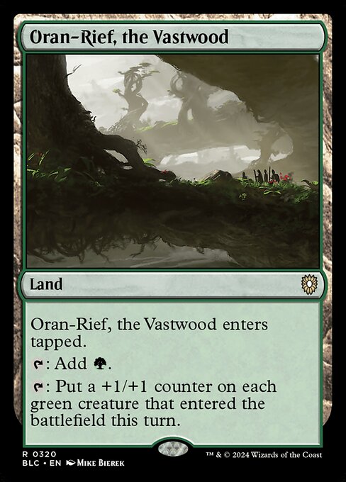 Magic the Gathering Card - Oran-Rief, the Vastwood - MTG Circle