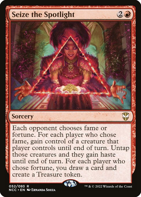 Magic the Gathering Card - Seize the Spotlight - MTG Circle